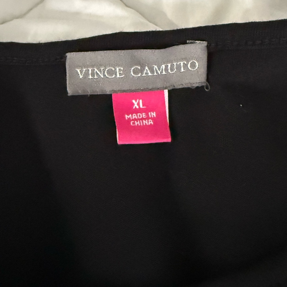 Vince Camuto Elegant Black Blouse
